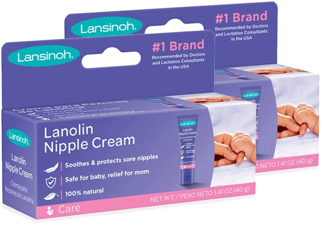 란시노 라놀린 니플 크림, 40g, 2개 - 쿠팡