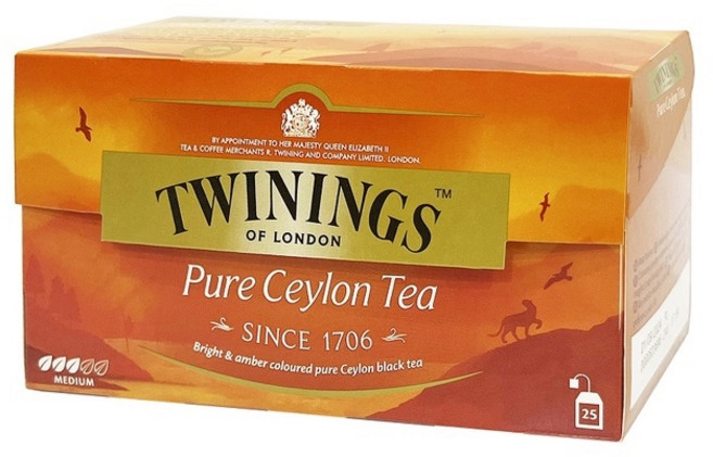 唐寧茶 極品錫蘭 紅茶 純錫蘭紅茶 2gx25包, 1個, 極品錫蘭茶