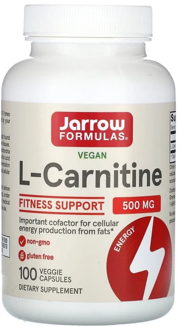 자로우포뮬러스 L-카르니틴 500 500mg 베지 캡슐 100정, 1개, JRW02002 - 쿠팡