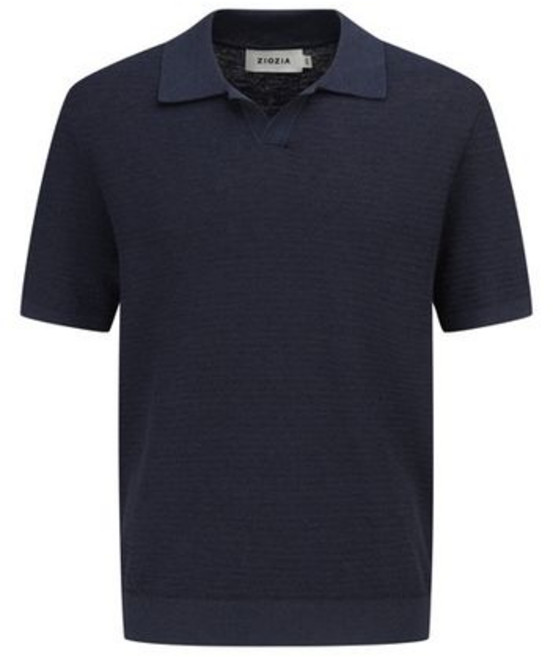 지오지아 남성 미라쿨 슬럽 반팔 카라티 ABF2ET1105NV