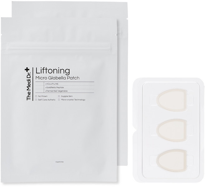 더메디닥터 홈 MTS 마이크로 니들패치 미백 주름개선 리프토닝 패치: 리프토닝 미간패치, 2개, 3개입