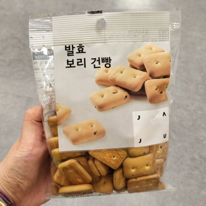 자주 발효 보리건빵, 1개, 110g