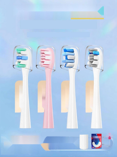 리필용 전동칫솔모 유스마일 호환 교체헤드 미세모, 13. 핑크 프로 4개