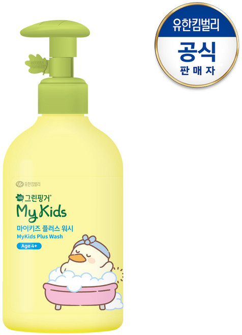 그린핑거 마이키즈 플러스 푸아 워시, 1개, 320ml