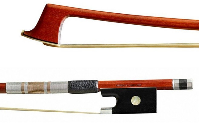 巴西木製琴弓 馬尾毛均勻分佈 傳統工藝製作 弧度優美 握感舒適, 1個