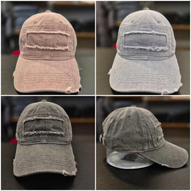 버커루 공용 피그먼트 데미지 볼캡_US