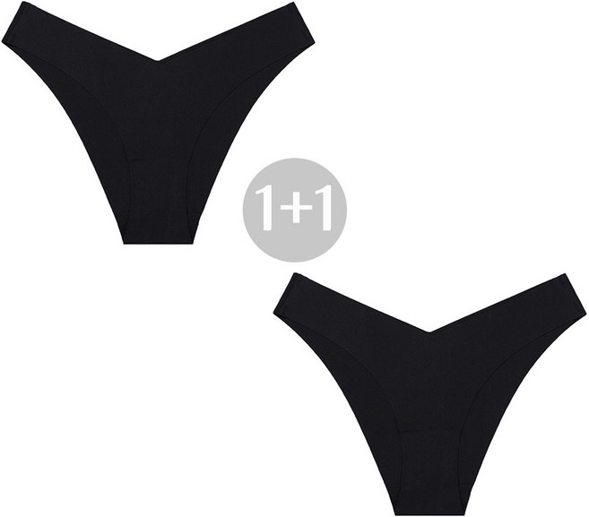 [1+1](색상교차가능) V컷로우라이즈 심리스팬티 퀄리티보장