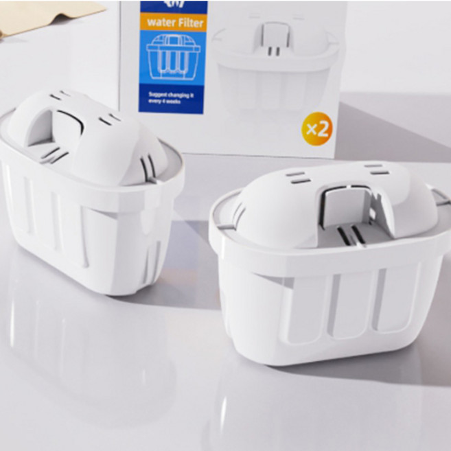 Brita適用濾芯 第六代濾芯 活性炭濾芯 淨水壺濾心 去垢專家濾芯 送濾水壺, 1個, 第六代全效濾芯（買12顆多送1顆）