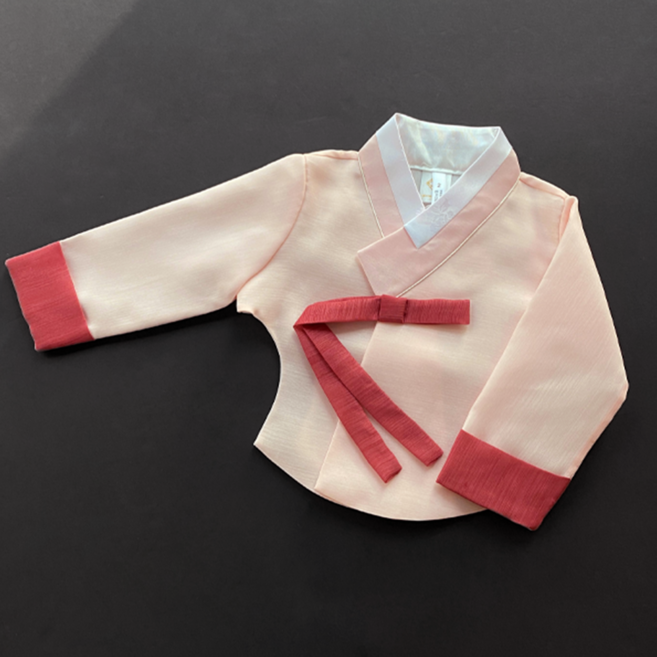 키즈톡톡 해란 당의 저고리 단품 (2-8호) 어린이 유아 아동 여아 한복 명절 추석 설날