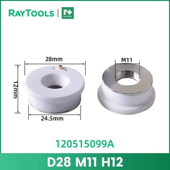 레이툴스 세라믹 D28 M11 D19.5 M8 노즐 홀더 BT240S BS06K 커팅 헤드용, 01 Original, 06 D28 H12 M11