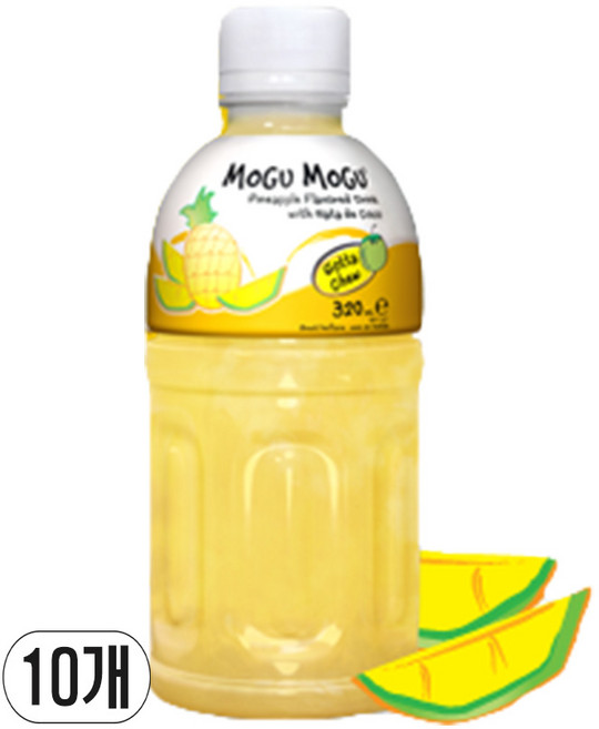 예이니식품 모구모구 파인애플 10개(320mlx10개) 어린이주스음료수과일, 320ml, 10개