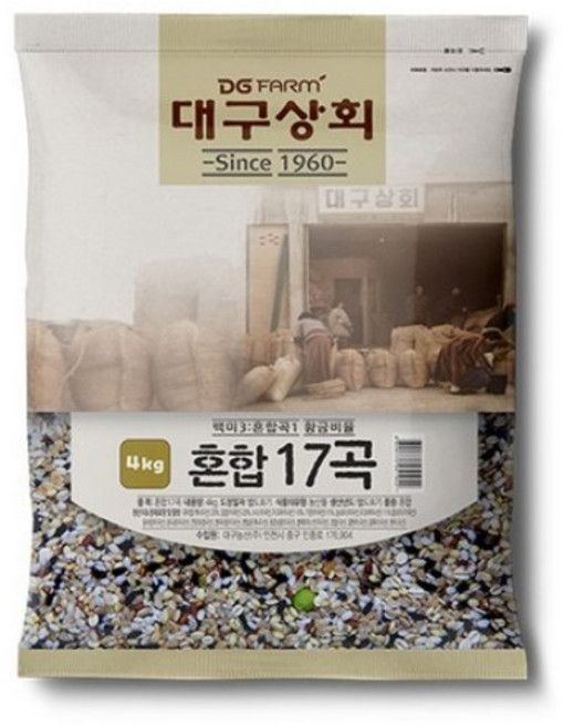 대구상회 혼합 17곡, 4kg, 5개