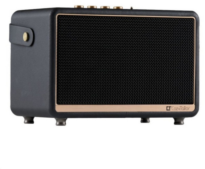 코지테일러 고출력 5.25인치우퍼 TWS EQ모드 블루투스 스피커 B160, 블랙, CT-100W