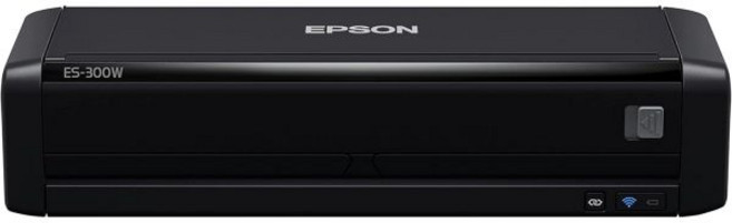PC 및 Mac 시트 공급 듀플렉스 스캐닝을 위한 ADF가 포함된 Epson WorkForce ES300W 무선 컬러 휴대용 문서 스캐너, Epson Workforce ES-300, 1) Epson Workforce ES300