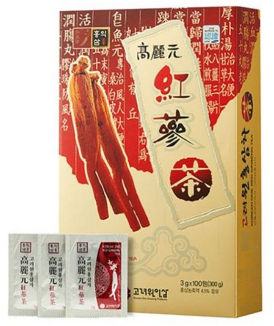 고려원 홍삼과립차 100포, 100개