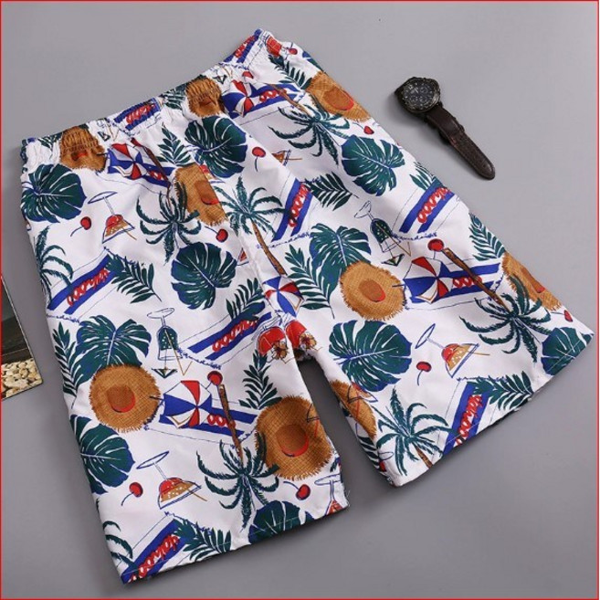 남성용 여름 비치 반바지 래쉬가드 팬츠