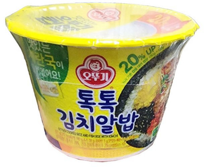 오뚜기컵밥 톡톡김치알밥즉석국227g kyt29628fh, 1g, 1개