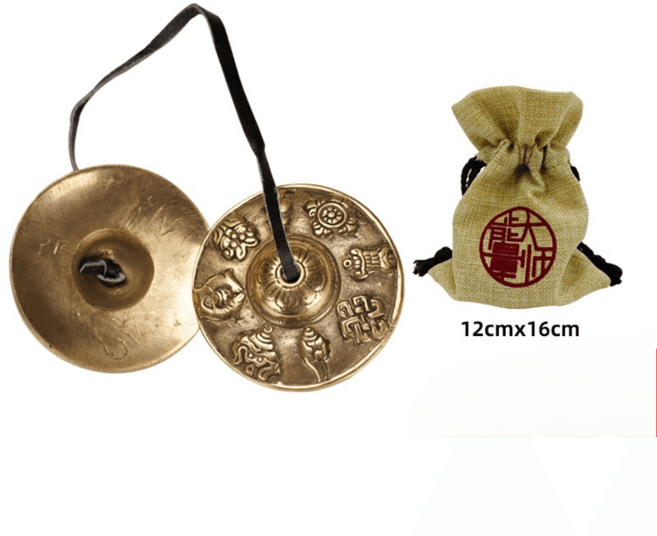 띵샤 명상종 싱잉볼 요가종 네팔 명상용품, B, 1개