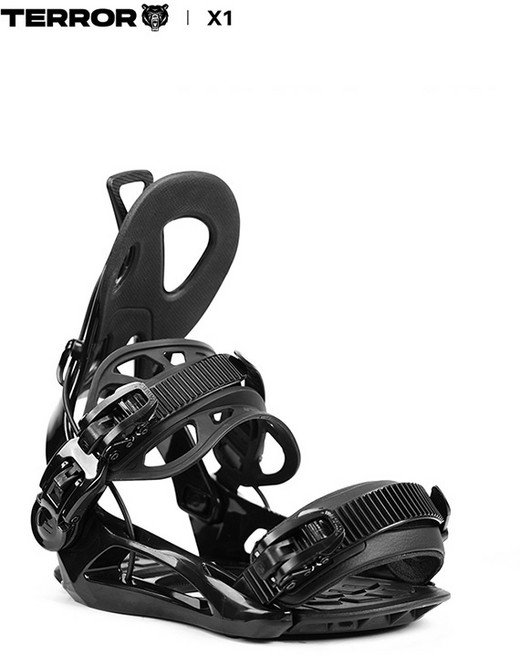 PRIME 프라임 스노우보드 바인딩 C1, 블랙X1, 1개