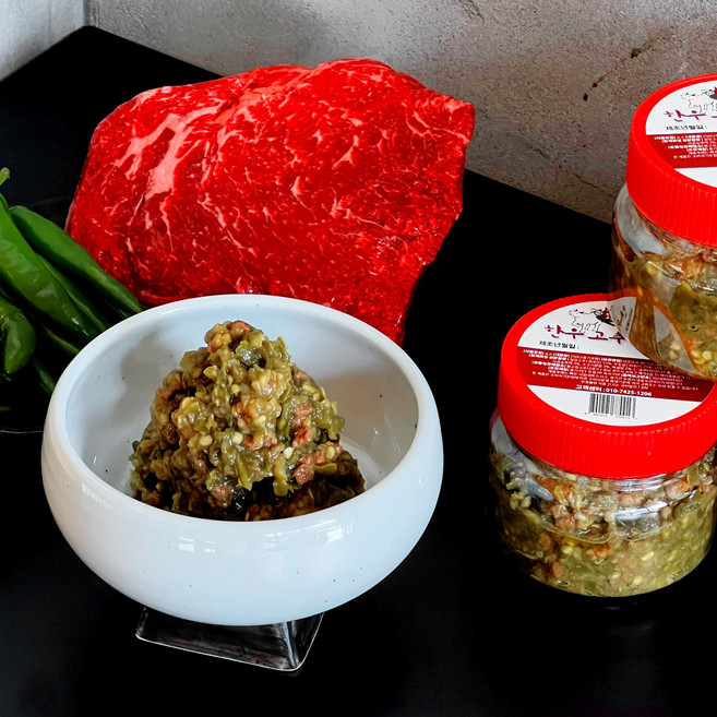 황고집 밥도둑 한우청양고추다대기, 1개, 300g