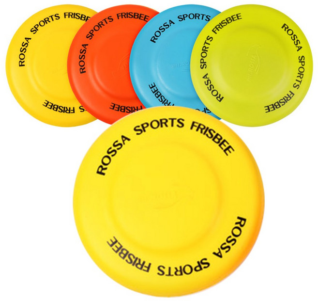로싸 소프트 원반 디스크 안전한 원반 던지기 플라잉디스크, 랜덤 발송, 1개