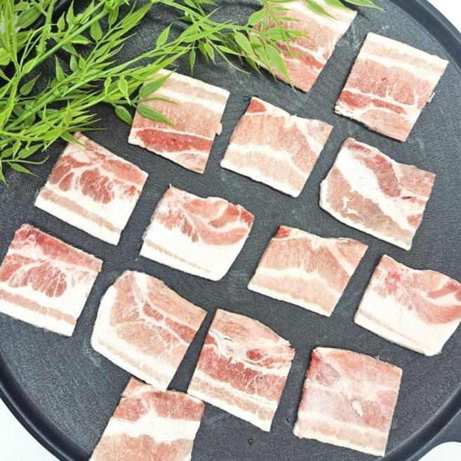 옛날삼겹살 냉삼 냉동삼겹살 수입삼겹살, 1팩, 500g