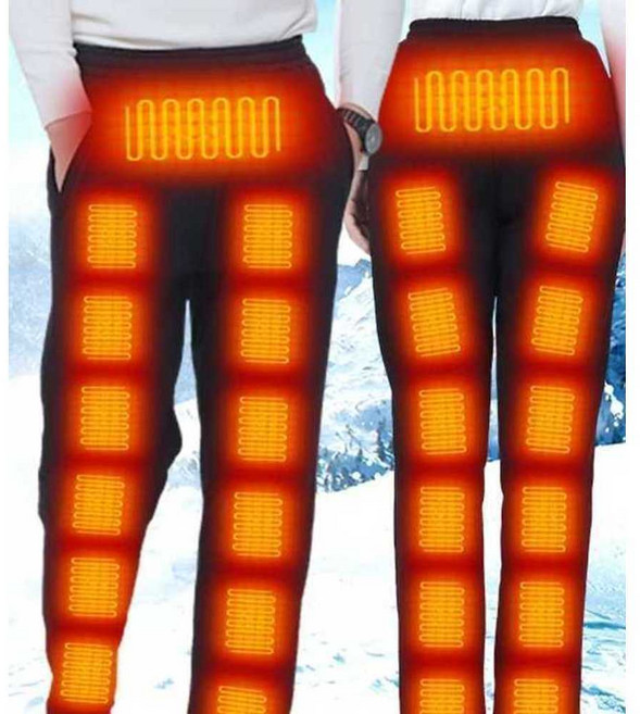 겨울 온열 바지 충전식 등산의류 방한복 열선 팬츠 기능성