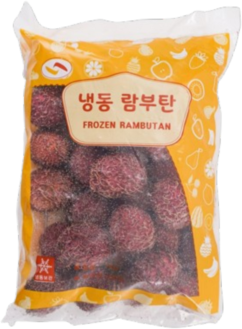 거상무역 냉동 람부탄, 1kg, 2개