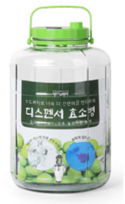 홈파티 카페 과실주 담금주병 효소병 음료디스펜서 매실통, 디스펜서 효소병 5L, 1개