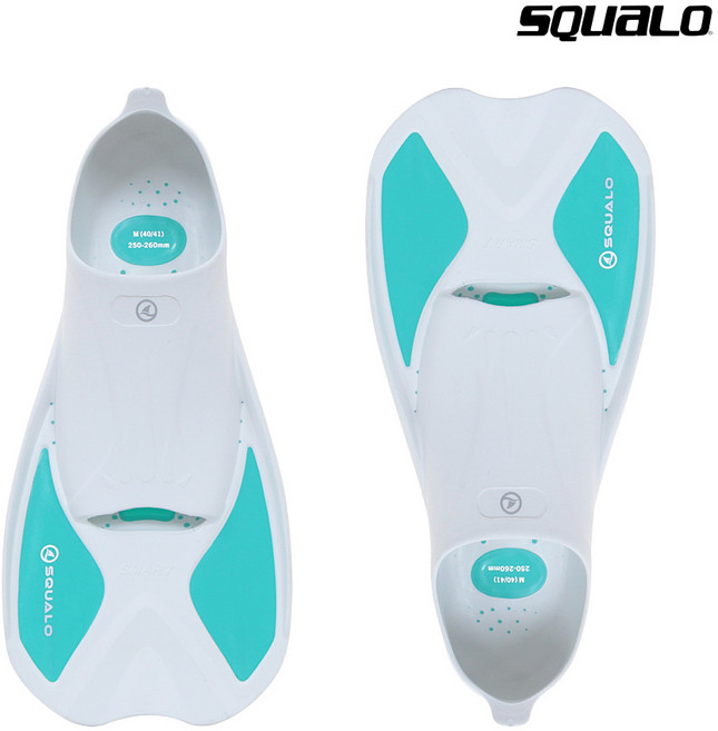 스쿠알로 훈련용 숏핀 오리발, 민트