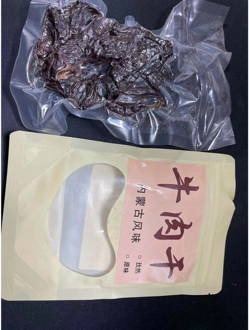 [천천중국식품]최고의 안주 몽고식 풍건 소고기육포 한국제조 130G, 1개