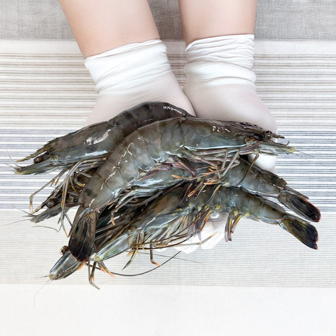 피터씨마켓 블랙타이거새우, 2개, 500g(30미)