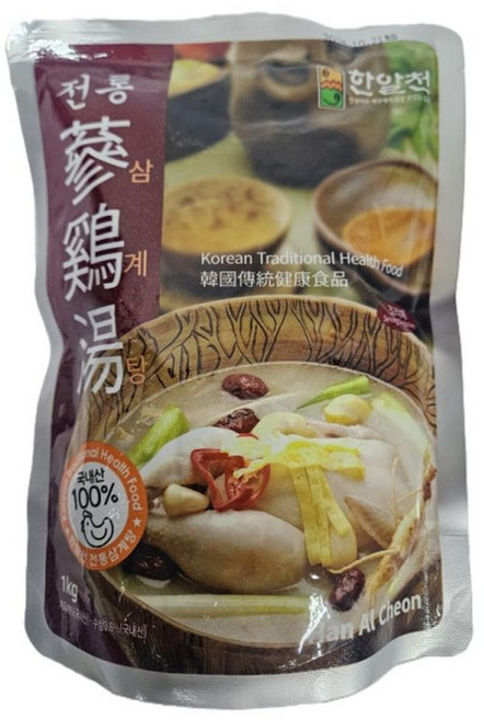 한알천 삼계탕1kg, 1kg, 1개