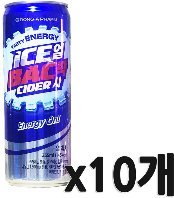 동아 얼박사 355ml 10캔, 10개