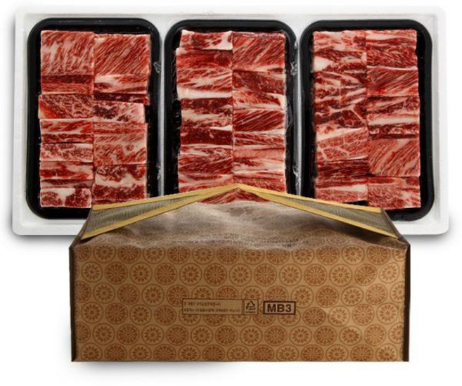 진코어 청풍다감한우 갈비1호 찜갈비 800gx3, 1개, 단품