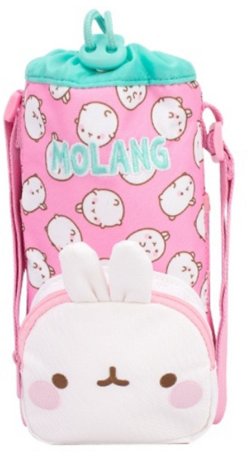 윙하우스 깜찍한 캐릭터 물병 크로스 백 귀여운 몰랑이 물통 주머니 초등학교 현장 체험 학습 수업 소풍 수납 파우치 여아 유아 아동 어린이 준비물
