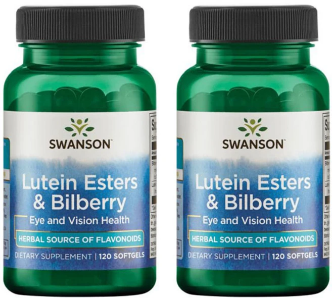 스완슨 루테인 에스터 & 빌베리 소프트젤, 120정, 2개 - 쿠팡