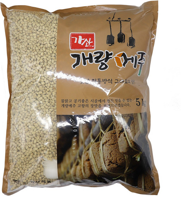 가산식품 장콩메주 5kg 수입산 옛날방식 전통방식 직접제조, 1개