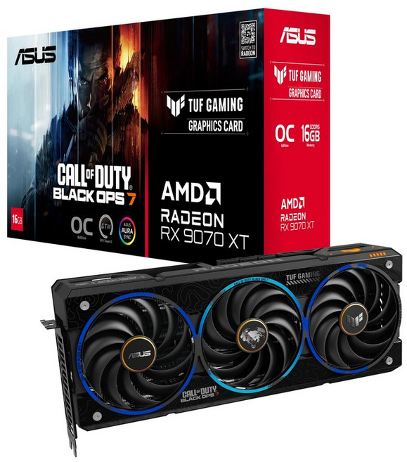 ASUS TUF Radeon RX 9070 XT COD BO7 TUF-RX9070XT-O16G-COD-BO7 게이밍 스페셜 에디션 국내