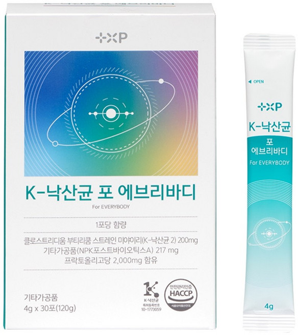 k낙산균 낙산균 에브리바디 미야리산, 30회분, 1개