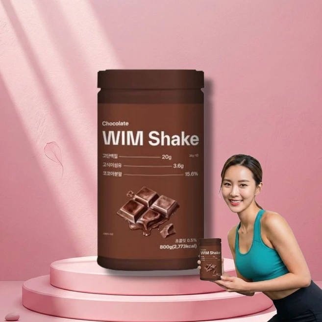 윔다이어트 윔쉐이크 초코, 1개, 800g - 쿠팡