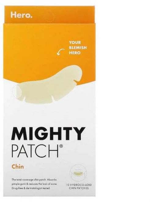 Hero Cosmetics Mighty Patch 턱 패치 하이드로콜로이드 패치 10매, 1개 - 쿠팡