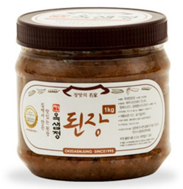 옥샘정 된장 1kg 국내산, 1개