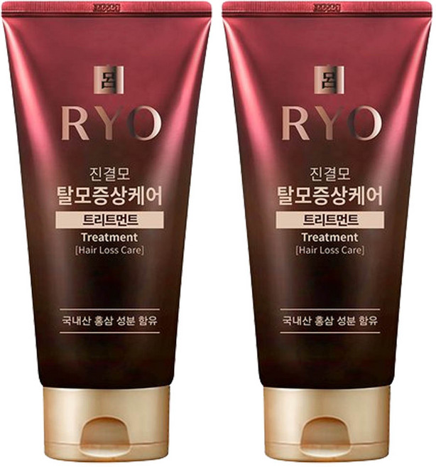 [최신형] 려 진결모 탈모증상케어 트리트먼트 300ml + 마스크 증정 탈모증상/손상모 두피모발 영양케어, 2개