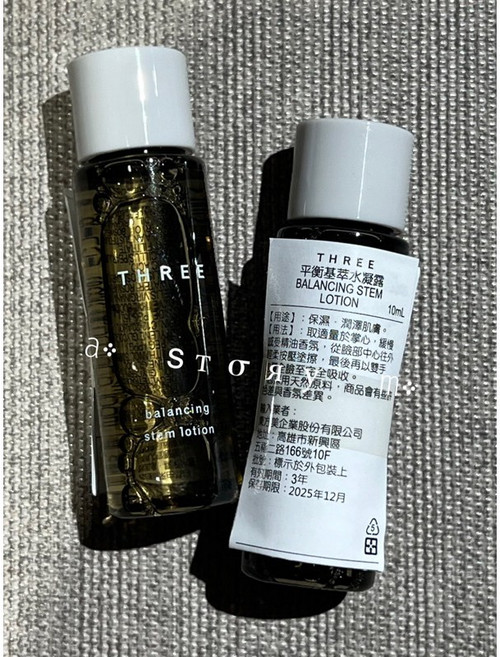 THREE 水凝露, 1個, 平衡基萃水凝露 10ml 2025.12