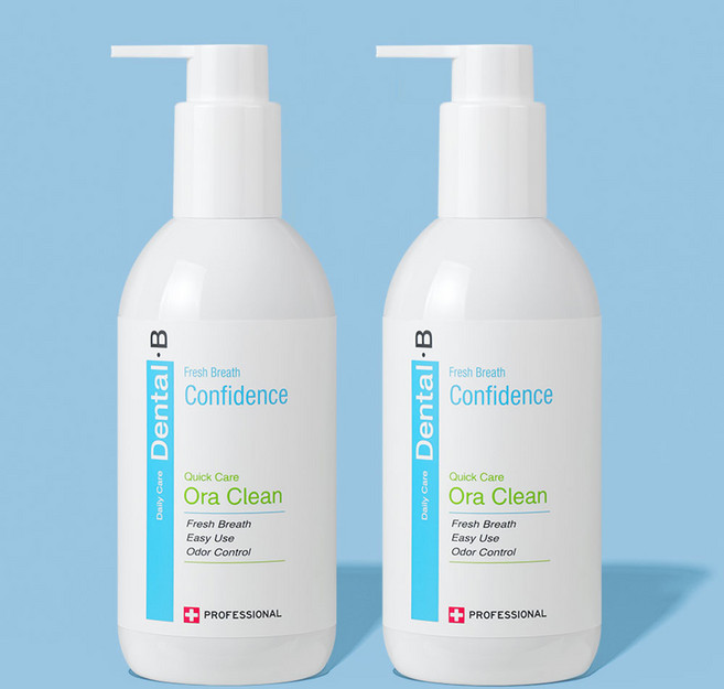 약국입점 의약외품 덴탈비 오라클린젤 대용량 250ml 혀 구강청결 클리너 냄새제거 충치예방 상쾌한 구취관리, 2개