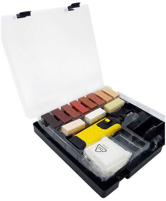 가구 찍힘 마루 바닥 벗겨짐 보수키트 목재 수리 흠집 세트 나무 강마루 복원, 2. 도자기 바닥 복구 세트