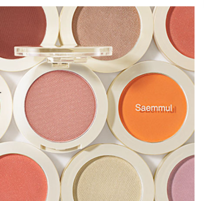 더샘 샘물 싱글 블러셔 5g, CR06 데저트 피치, 3개