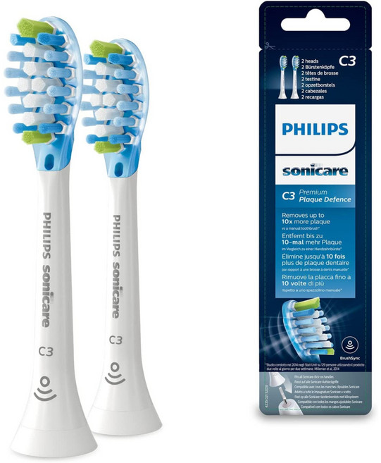 필립스 소닉케어 HX 9042 C3 전동 칫솔모 2개