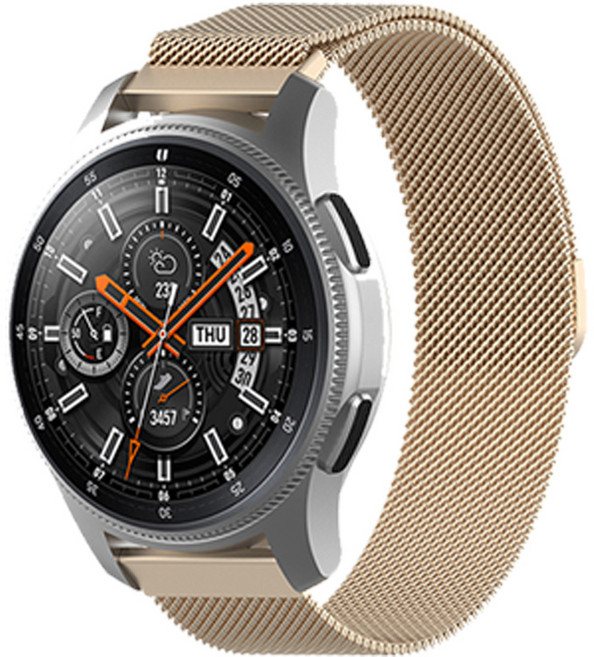 갤럭시워치 호환 밀레니즈 루프 자석 스트랩, 04. 로즈골드